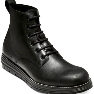 Cole Haan Black Original Grand Waterproof Boot